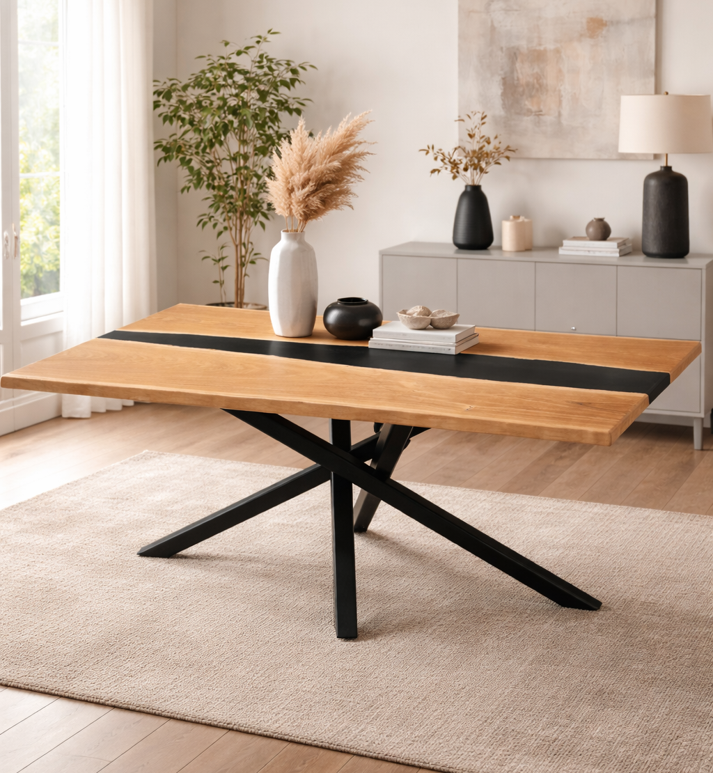 Table en bois sur mesure